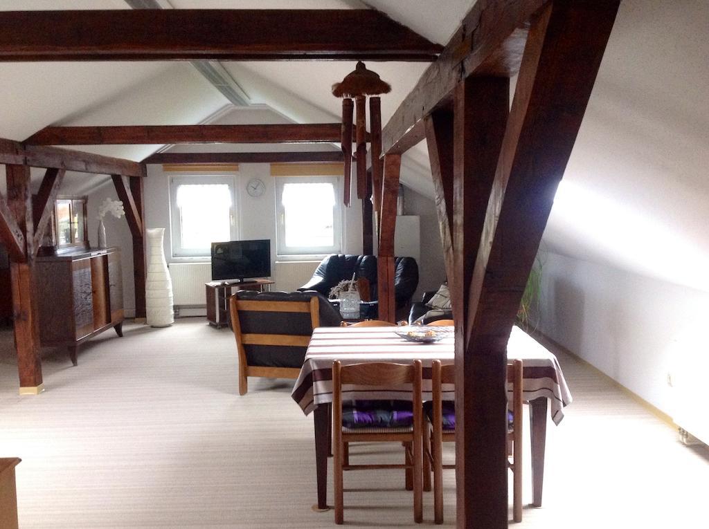 Ferienwohnung Am Dorfplatz Wittenberg Habitación foto